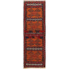 Table Sheet Runner Handmade Brown Curvilinear 6' Runner