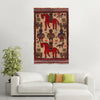 Pictorial Rug Handmade Multi Design