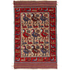 Pictorial Rug Handmade Multi Design