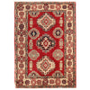 Kazak Rug Handmade red Medallion 2x4 ft