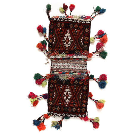 Saddle Bag Handmade Multi Floral 2x3 ft