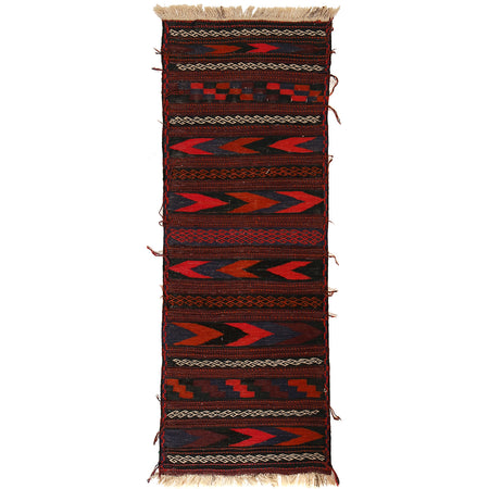 Table Sheet Runner Handmade Multi Curvilinear 5' Runner