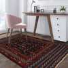 Baluchi Rug Handmade Multi Geometric 2x4 ft