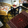 Baluchi Rug Handmade Brown Geometric 3x5 ft