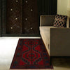 Baluchi Rug Handmade Multi Geometric 3x5 ft