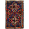 Baluchi Rug Handmade Multi Geometric 4x6 ft