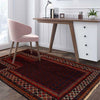 Baluchi Rug Handmade Multi Prayer Design 3x5 ft