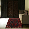 Baluchi Rug Handmade Multi Geometric 3x5 ft