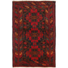 Baluchi Rug Handmade Multi Geometric 3x5 ft
