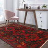 Baluchi Rug Handmade Multi Geometric 3x5 ft
