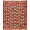 Handmade Multi Kilim Geometric 8x10 ft