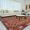 Handmade Multi Kilim Geometric 8x10 ft