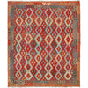 Handmade Multi Kilim Geometric 8x10 ft