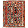Handmade Multi Kilim Geometric 8x10 ft