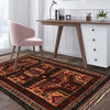 Baluchi Rug Handmade Multi Geometric 3x5 ft