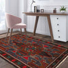 Baluchi Rug Handmade Multi Geometric 3x5 ft