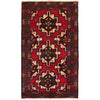 Baluchi Rug Handmade Multi Geometric 3x5 ft