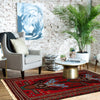 Baluchi Rug Handmade Multi Geometric 3x5 ft