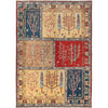 Tree Of Life Area Rug Handmade Multi Floral 5x8 ft