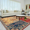 Tree Of Life Area Rug Handmade Multi Floral 5x8 ft