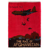 War Area Rug Handmade Pink Aeroplane 2 x 3 ft