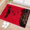 War Area Rug Handmade Pink Aeroplane 2 x 3 ft