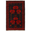 Baluchi Rug Handmade Multi Floral 4x6 ft
