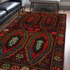Baluchi Rug Handmade Brown Floral 4x6 ft