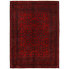 Khal Mohammadi Rug Handmade Red 4x7 ft