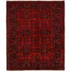 Khal Mohammadi Rug Handmade Red 4x7 ft