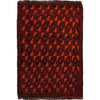 Baluchi Rug Handmade Multi Geometric 3x5 ft