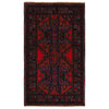 Baluchi Rug Handmade Multi Geometric 3x5 ft