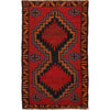 Baluchi Rug Handmade Red Geometric 3x5 ft