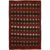 Baluchi Rug Handmade Multi Geometric 2x4 ft