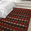 Baluchi Rug Handmade Multi Geometric 2x4 ft