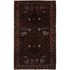 Baluchi Rug Handmade Multi Geometric 4x7 ft