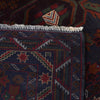 Baluchi Rug Handmade Multi Geometric 4x7 ft