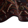 Baluchi Rug Handmade Multi Geometric 4x7 ft