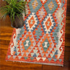 Handmade Multi Kilim Geometric 10' Runner
