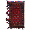 Balisht Area Rug Handmade Multi Geometric 2x3 ft