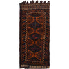 Balisht Area Rug Handmade Multi Geometric 2x3 ft