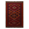 Maimana Kilim Area Rug Handmade Multi Floral 7x10 ft