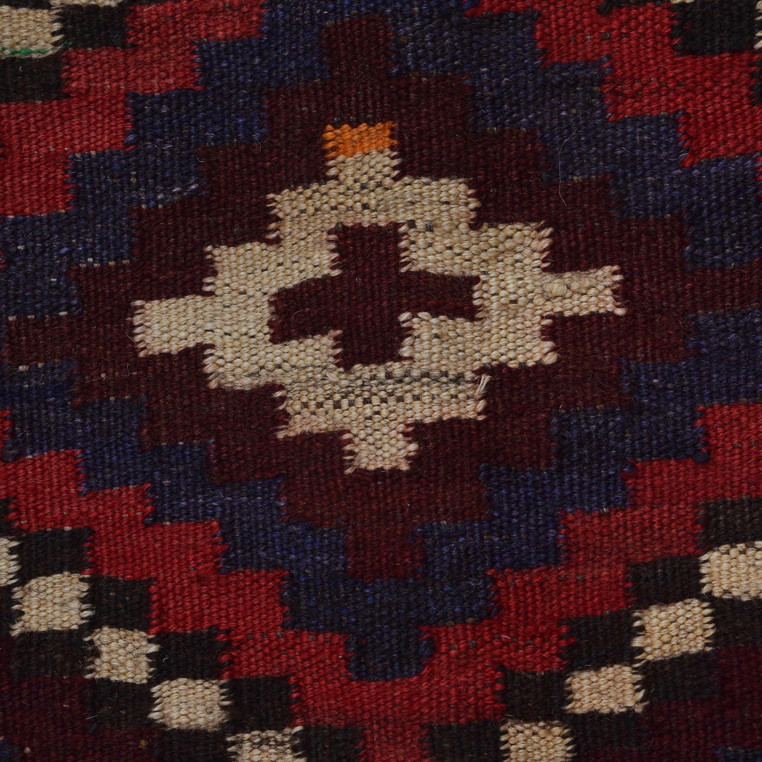 Maimana Kilim Area Rug Handmade Multi Floral 7x10 ft