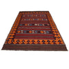 Maimana Kilim Area Rug Handmade Multi Floral 6x9 ft