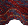Mashwani Runner Rug Handmade Deep Red Geometric 5x6 ft