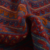 Mashwani Runner Rug Handmade Deep Red Geometric 5x6 ft