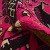 War Area Rug Handmade Pink Tank + Helicopter + Riffle 2x4 ft