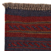 Mashwani Runner Rug Handmade Deep Red Geometric 8' Runner