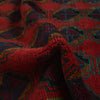 Baluchi Rug Handmade Red Geometric 4x6 ft