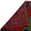 Baluchi Rug Handmade Red Geometric 4x6 ft